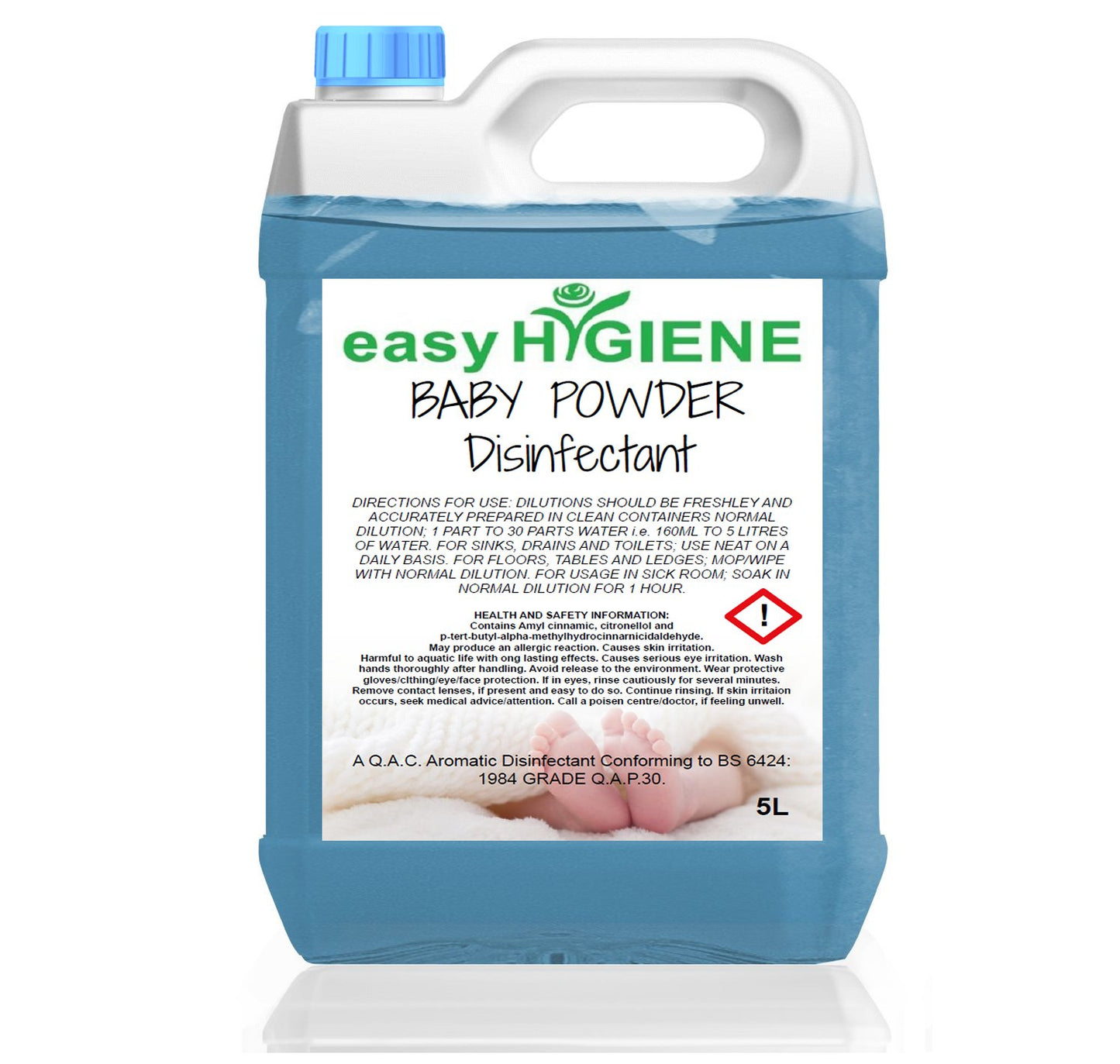 5 Litre easy HYGIENE 5L Disinfectants VARIOUS