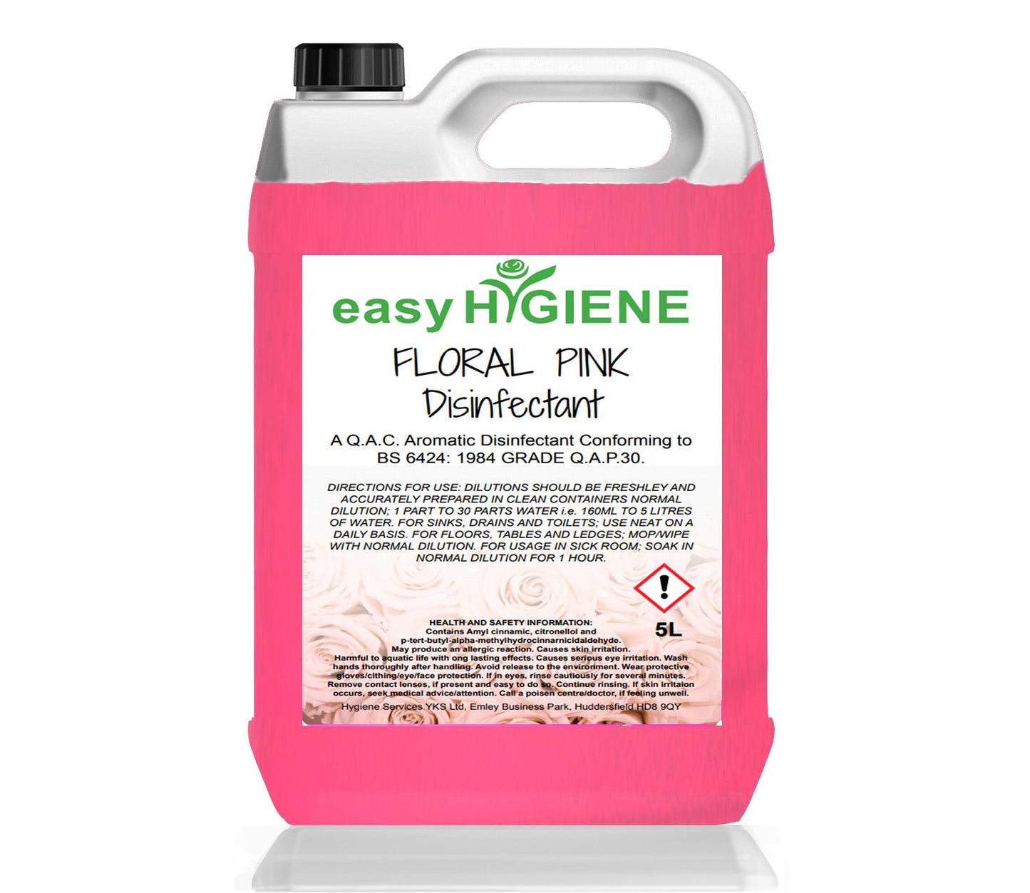 5 Litre easy HYGIENE 5L Disinfectants VARIOUS