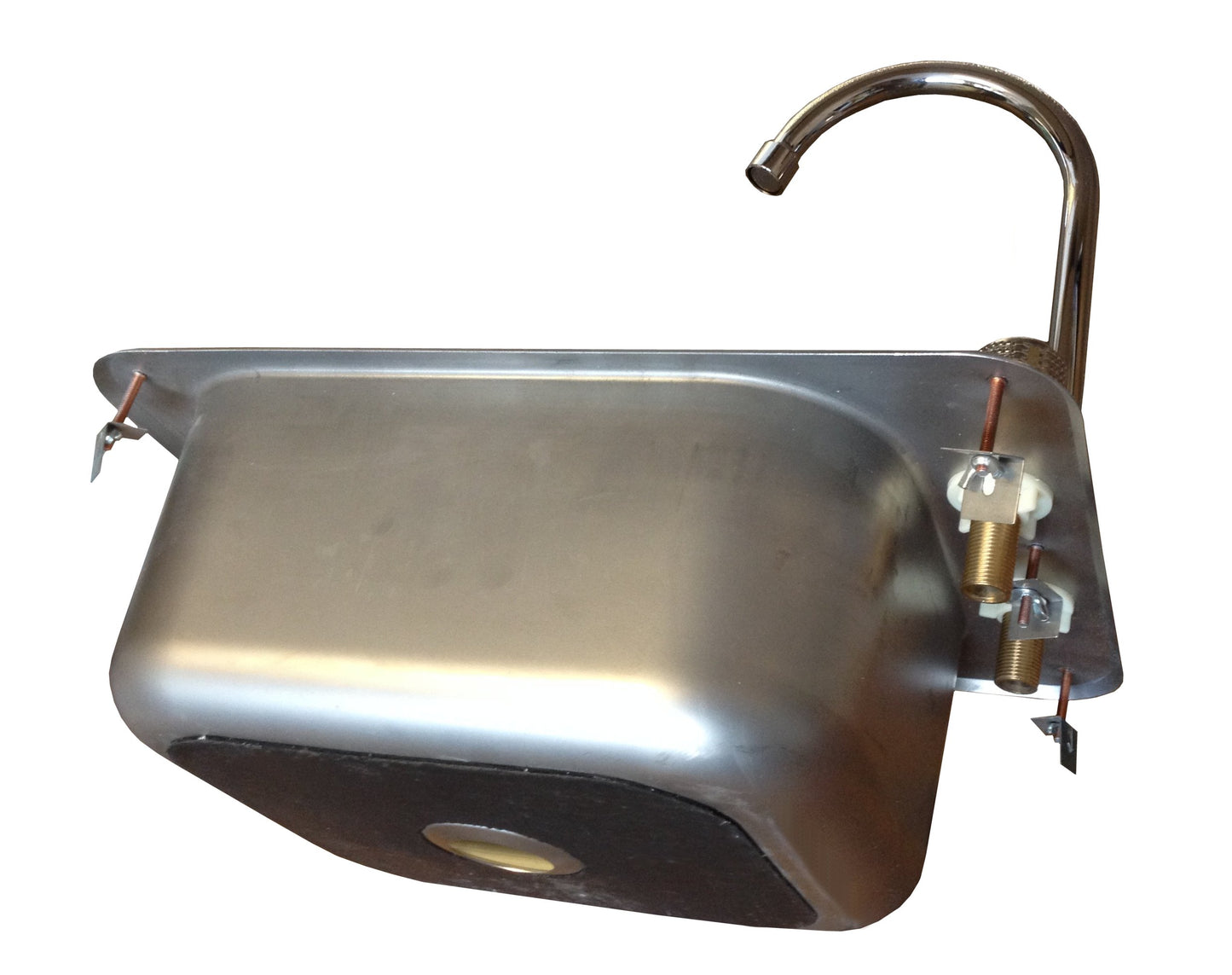 squid® S11 Counter Top Sunk Inset Stainless Steel Basin Sink Waste, Plug & Trap