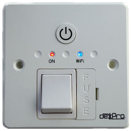 dexPro Wifi Fused Spur Timer Switch SMART 13amp