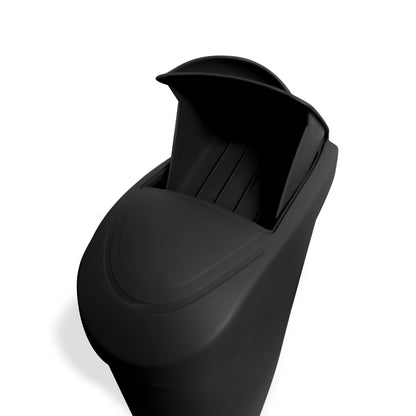 BLACK Sanitary Waste Bin Ladies + Liners Feminine Hygiene Disposal Unit Sani bins