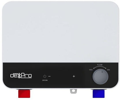 dexPro Delux 7.5kW Digital Inline Instantaneous Electric Water Heater