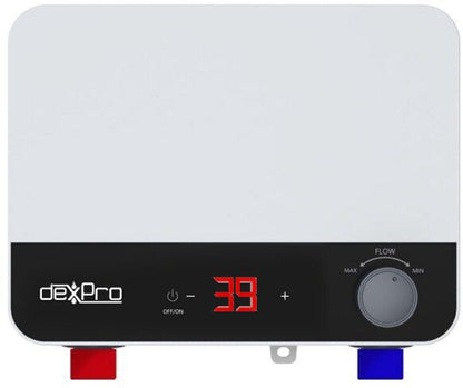 dexPro Delux 7.5kW Digital Inline Instantaneous Electric Water Heater