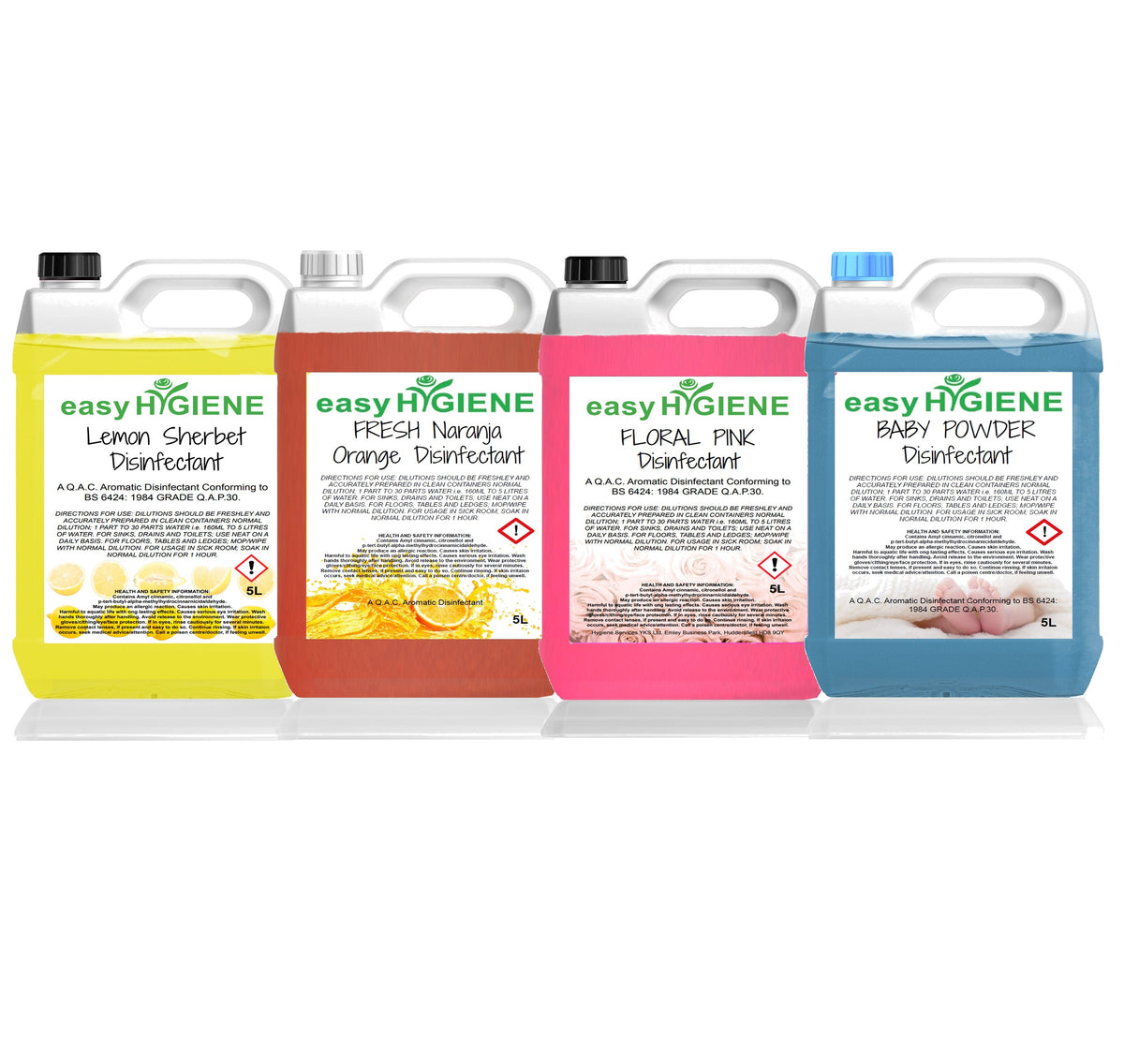 5 Litre easy HYGIENE 5L Disinfectants VARIOUS – Easy Hygiene