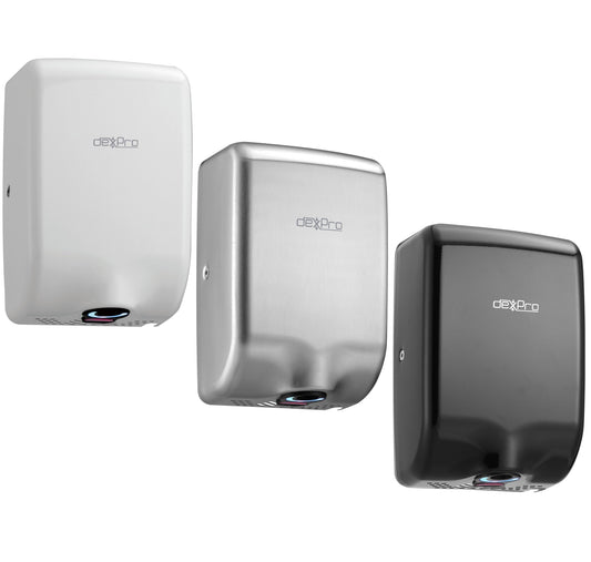 dexPro Feisty Compact Stainless Steel Automatic High Speed Hand Dryer